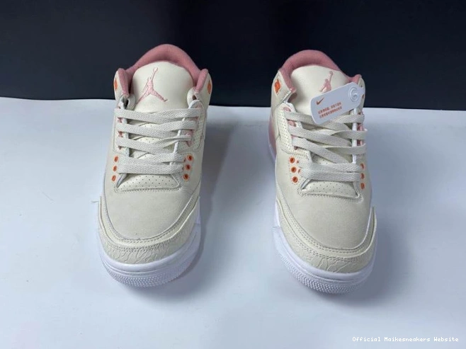 Official Maikesneakers Rust Pink Jordan Sail 3 CK9246-116 Air (W) Retro 0707